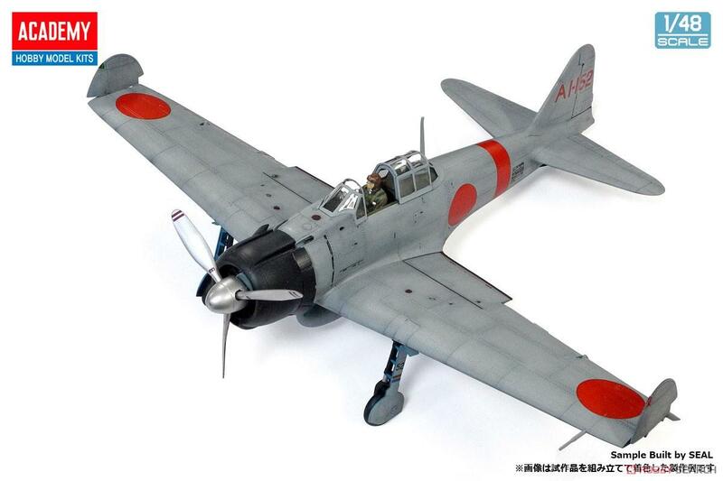 Akademia Hobby 12352 1/48 skalę A6M2b Zero Fighter Model 21 'Battle of midway 'Model Kit
