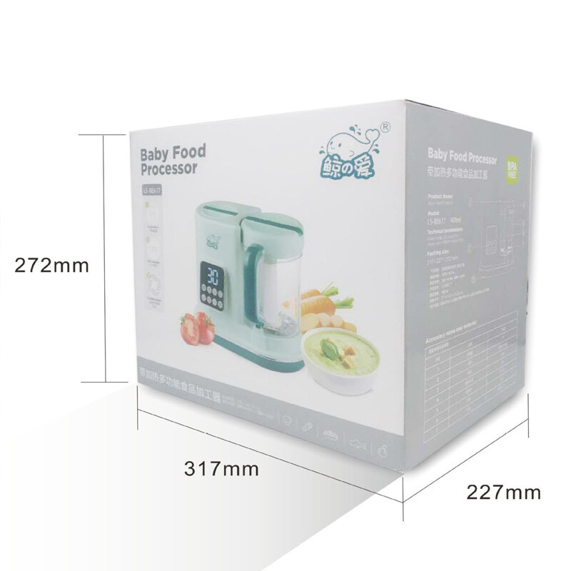 Baby Food Maker robot da cucina per bambini All-in-One Baby food Puree Blender Steamer Grinder Mills Machine Auto Cooking BPA Free