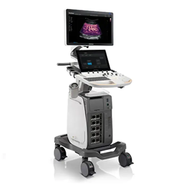 Strumenti ad ultrasuoni per ecocardiografia con sistema basato su carrello SonoScape P60 pratici con trasduttore lineare 7.5MHz