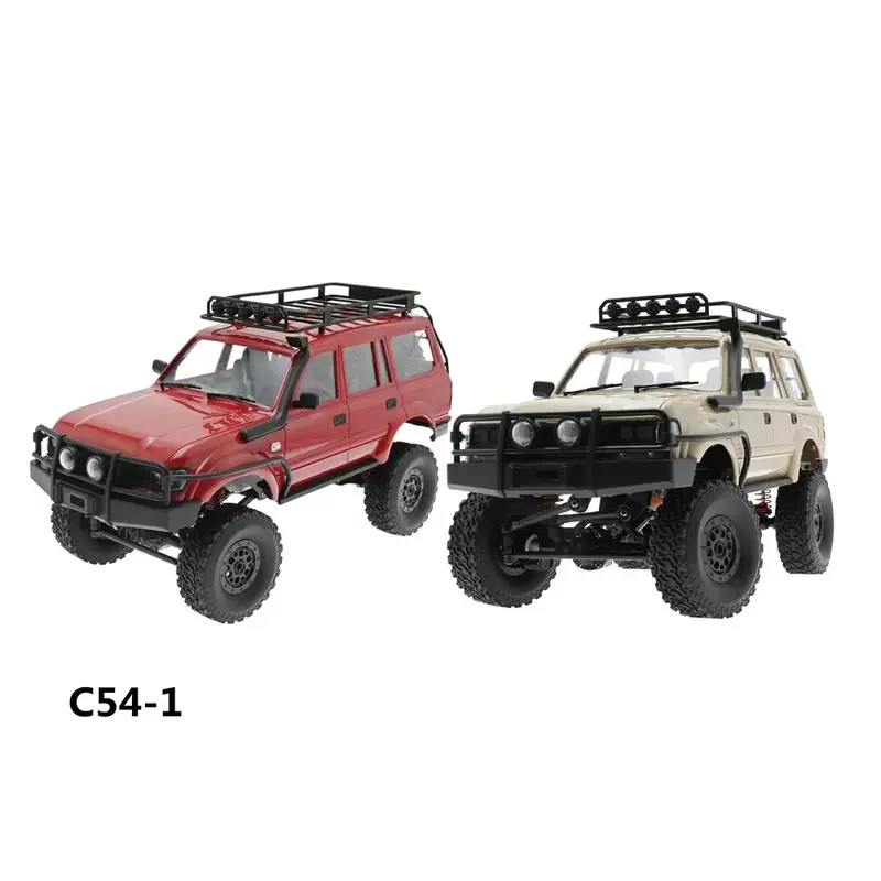 WPL C54-1 RC CAR C54 CAR LC80 Crawler simula Full Scale 260 Motor Off Road Climbing Monsterk WPL 4WD Kids Gift