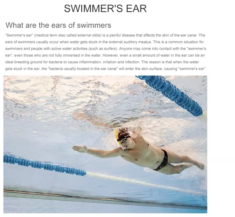 Tappi per le orecchie da nuoto tappi per le orecchie in Silicone morbido tappi per le orecchie impermeabili immersioni Surf Swim Water Proof Touch auricolari Set da Snorkeling