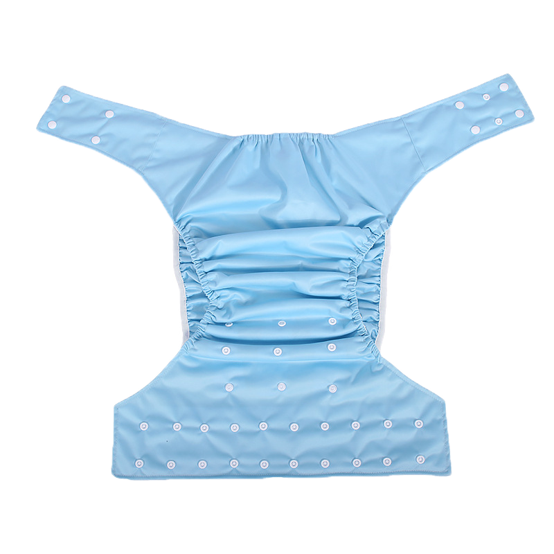 大人用の洗える再利用可能な布おむつ,大人用のポケット付きの通気性のある防水おむつ