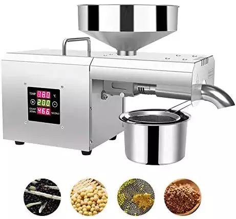 ML-7ZY Small Scale Automatic Cold Press Peanut Sesame rapeseed oil pressers