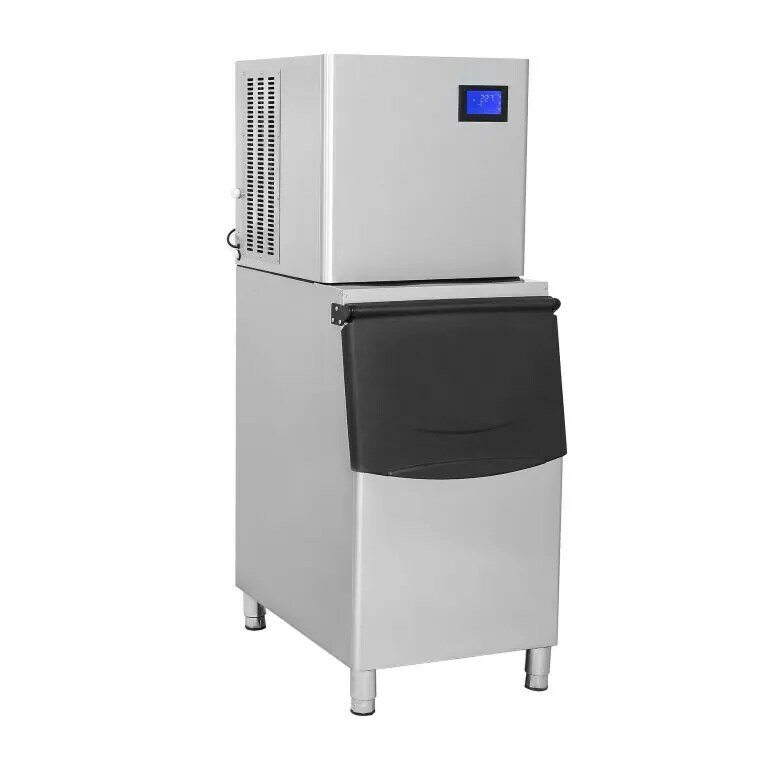 Máquina de hielo cuadrada comercial, Cubo de 350-110 V, 240 W, 940 kg