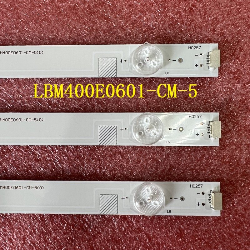 Strip lampu latar LED 6LED untuk Sharp 40"TV LBM400E0601-CM-5(0) LC-40LE280X Runtbb473wjzz
