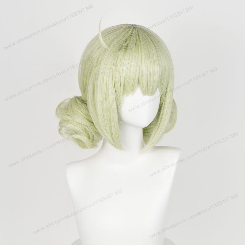 Araga-Peluca de Cosplay Kiwi para mujer, pelo corto de Anime, pelucas sintéticas resistentes al calor, 35cm