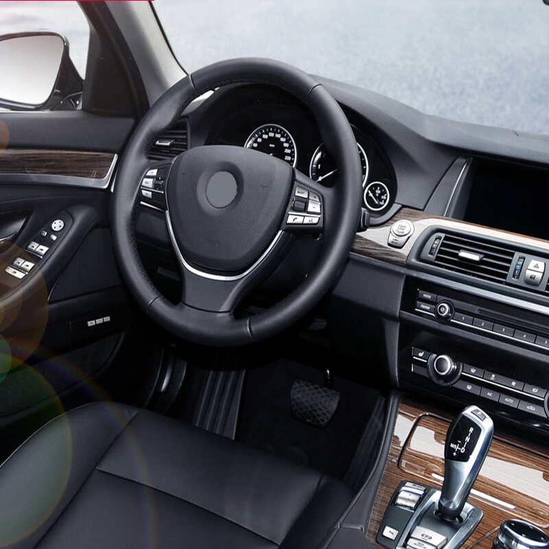 Botones interiores de coche ABS cromado, decoración de lentejuelas, cubierta embellecedora, calcomanías, accesorios para BMW F10, F07, F06, F12, F13, F01, F02, F20, F30, F32