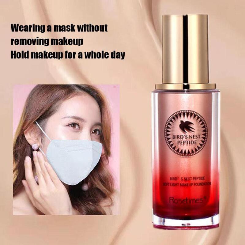 New Soft Yarn Air Makeup Holding Liquid Foundation Cosmetics Waterproof Resistant Concealer Sweat R7X9