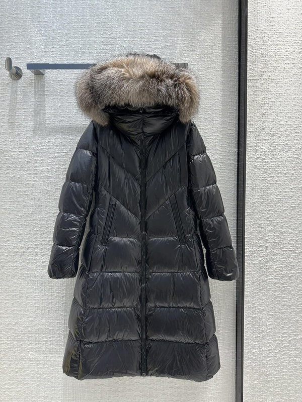 Chaqueta de plumón con capucha para mujer, ropa de alta calidad, moda, invierno, nuevo 02