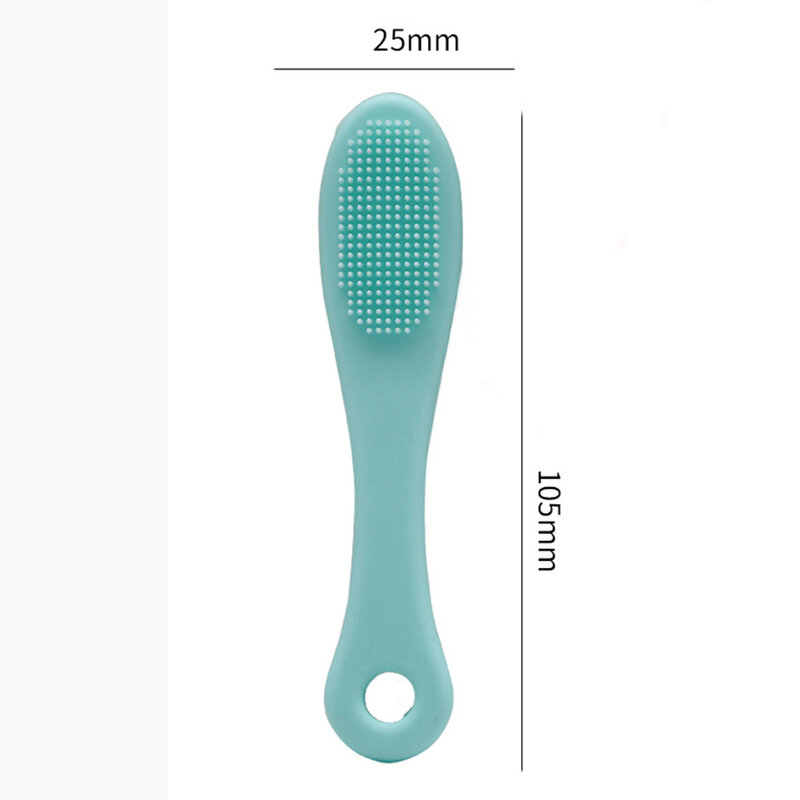 Finger Shape Silicone Face Cleansing Brush Facial Cleanser Pore Cleaner Exfoliator Face Scrub Washing Brush Women Skin Care Tool