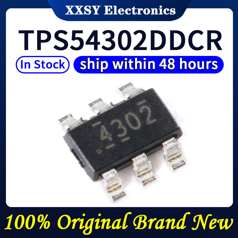 TPS54302DDCR SOT23-6 4302 de haute qualité 100% d'origine nouveau