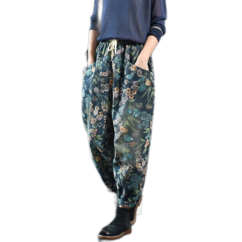 Streetwear ผู้หญิงสูงเอวตัวอักษรประดับด้วยลูกปัดความยืดหยุ่นกางเกงยีนส์ Slim เลื่อมดินสอกางเกงกางเกงยีนส์แฟชั่น2022ใหม่