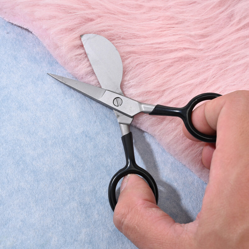 Solidny dywan trymer nożycowy ostry kaczy dziób aplikacja nożyczki ze stali nierdzewnej zdobienie do szycia nożyczki nożyce do cięcia