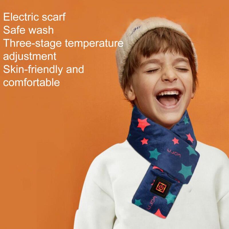 Nowość ogrzewanie szyi Wrap miękki bezpieczny podgrzewany szalik szyi ramię ulga w bólu dzieci podgrzewany szalik