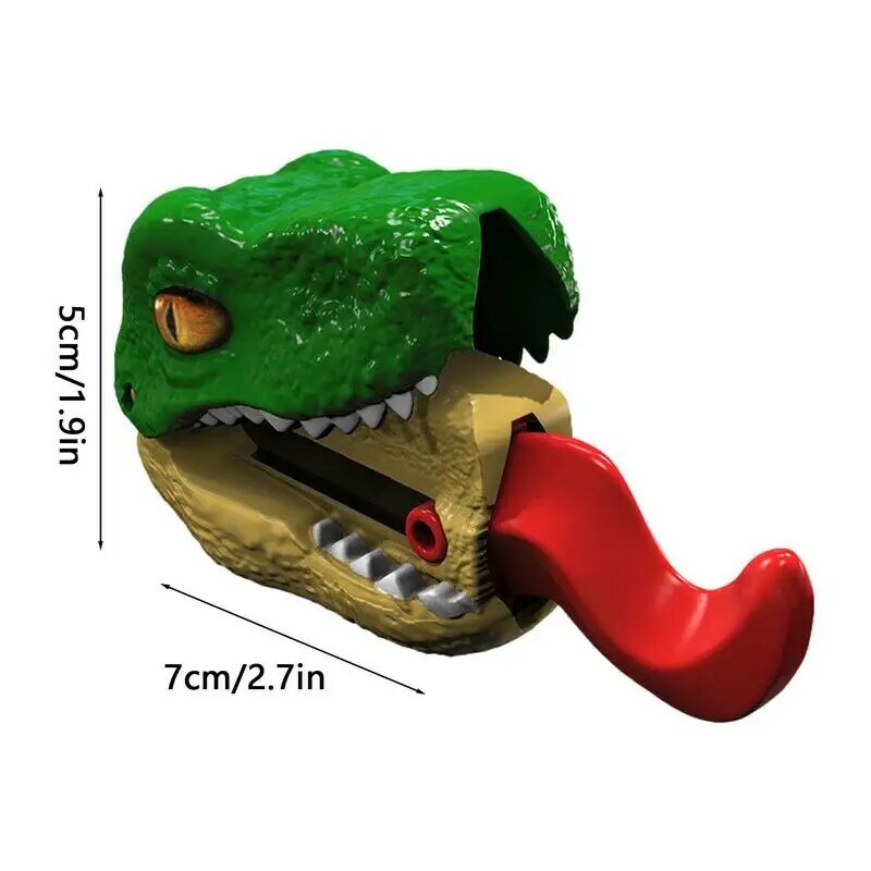 Brinquedo Dinossauro Retrátil com Gravidade e Desenhos Animados, Design Dinossauro, Magic Tricks Props, Brinquedo Desaparecendo