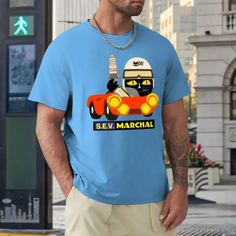 S.E.V. Marchal t-shirt nowe wydanie t-shirt z krótkim rękawem bluza męska koszulka
