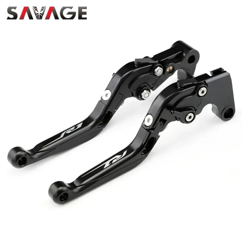 R1 Brake Clutch Levers For YAMAHA YZFR1 YZF-R1 R1M R1S 2004-2024 Motorcycle Adjustable Folding Extending Control Handles