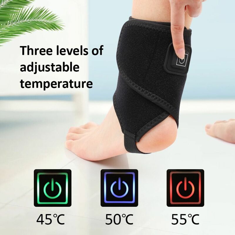 Salute calda articolazione elettrica riscaldata massaggiatore sollievo dal dolore riscaldamento caviglia Pad Brace Wrap