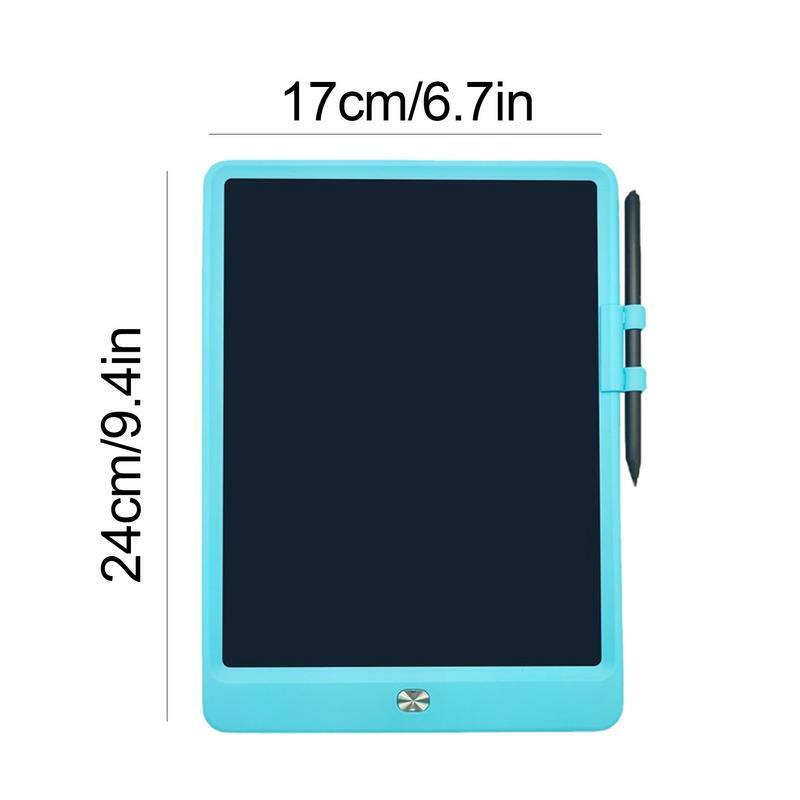 Tablet de escrita LCD para crianças, 10 Polegada, placa eletrônica colorida, prancheta, prancheta reutilizável, atividade, brinquedos de aprendizagem
