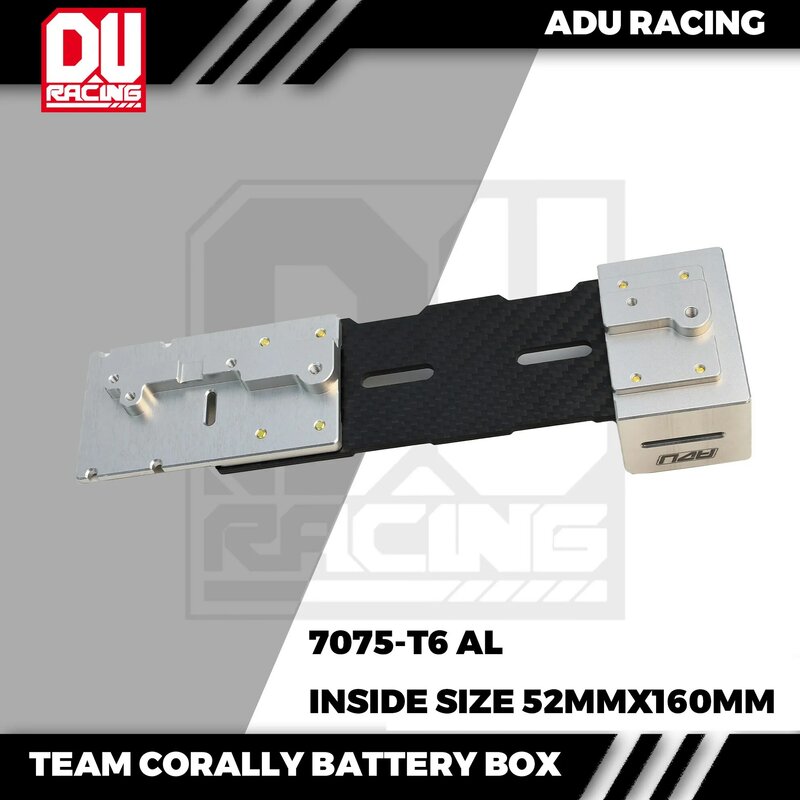 Adu Racing Batterie kasten und Esc Platte 7075-t6 al für Team corally alle RTR Autos