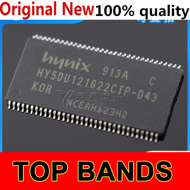 10PCS HY5DU121622CTP-D43 64M HY5DU121622DTP-D43 TSOP66 IC Chipset NEW Original