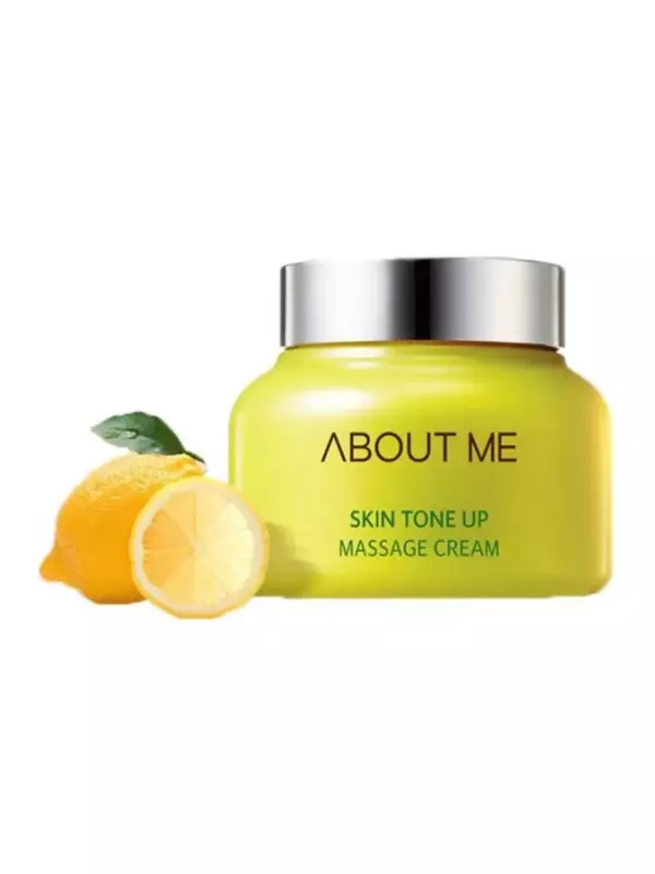 Lemon Pai Massage Cream Deeply Cleans Dirt, Purifies Pores, Exfoliates, and Brightens Skin Tone 150ml
