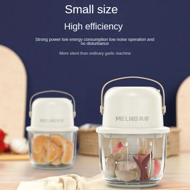 Xiaomi MELNG Mixer elettrico Wireless piccolo multifunzionale aglio peperoncino tritacarne frullatore veloce utensili da cucina per la casa