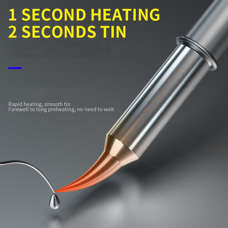 Mecânico Ferro de Solda Ponta, Nano-Nível, Universal 115 Handle, Fast Heat Conduction, Fácil Tinning, Adequado para SMD, C115