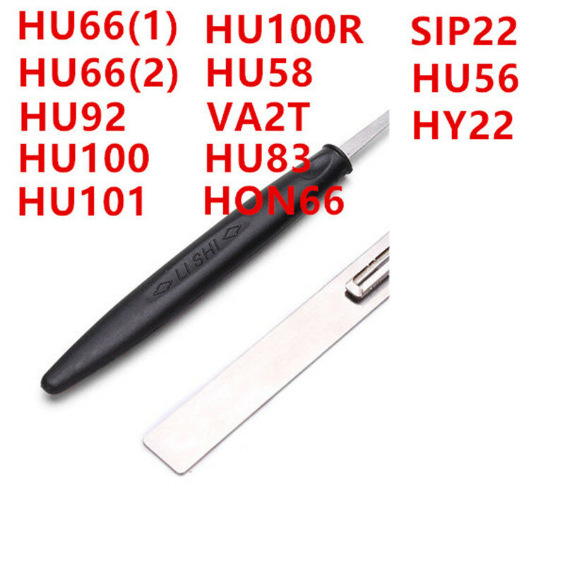 Lishi Eerste Generatie Tool Is Niet 2 In 1 Hu66 (1) Hu92 Hu100 Hu101 Hu100r Hu100r Hu58 Maz24 Va 2T Hu83 66 Sip22 Hu56 Hy22