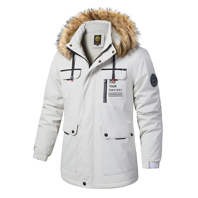 Весенняя куртка, зимнее пальто для мужчин на молнии, бейсбольный спортивный кардиган, спортивная одежда для альпинизма в стиле оверсайз, спортивная одежда в стиле милитари