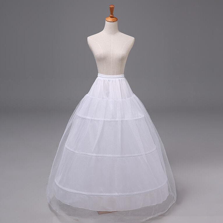 Enagua de crinolina hecha a mano para mujer, vestido de novia, moda