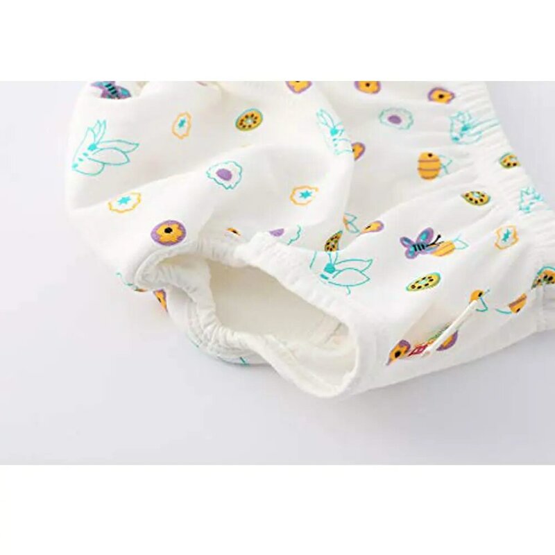 Pantalones de entrenamiento de pañales de tela reutilizables impermeables para niños, bragas de entrenamiento para bebés, ropa interior cambiante, gran oferta