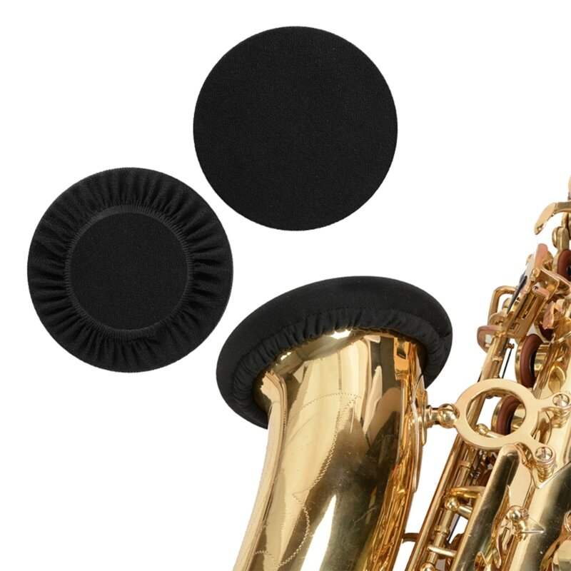 Capa sinos instrumento 652D, capa sinos saxofone reutilizável, limpeza instrumento musical