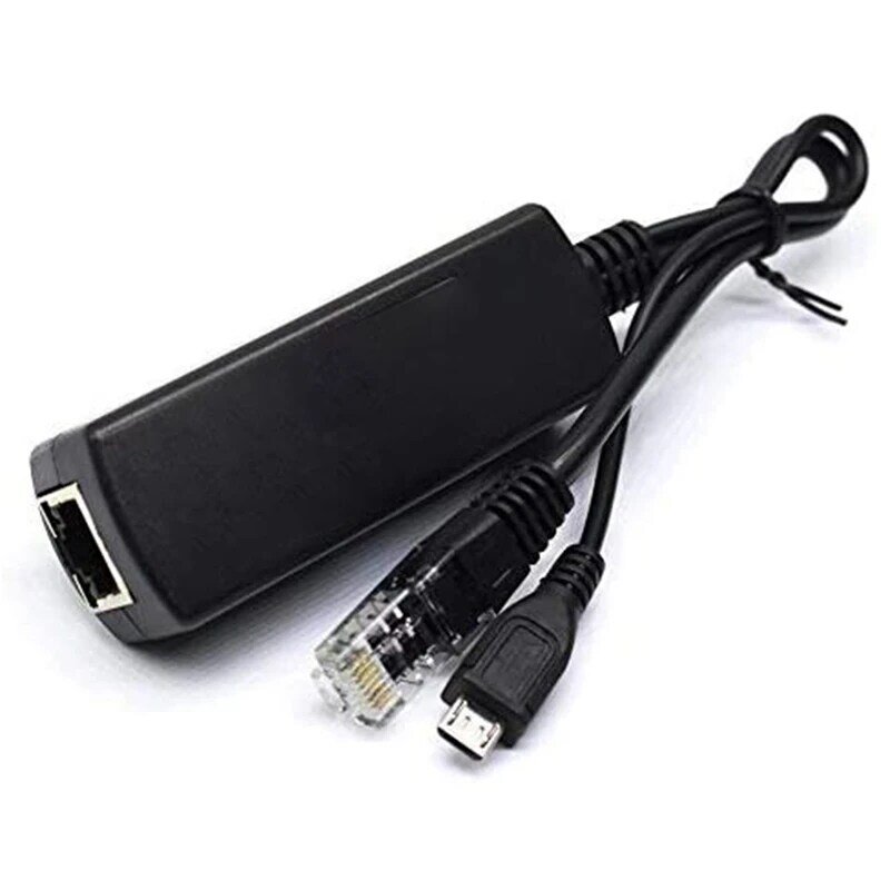 2X micro-usb POE Splitter 48V untuk 5V2A/3A USB Mini Power Supply nasional standar dengan pengisian daya ponsel pintar