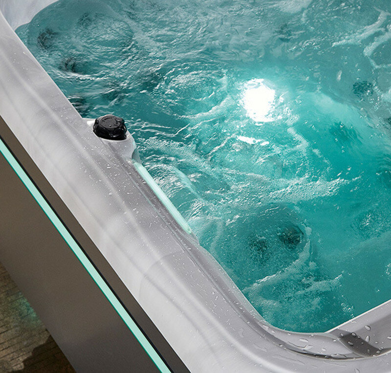 Penjualan terlaris 2024 bak mandi panas spa luar ruangan pijat Kombo seksi modern nyaman baru dengan pemanas