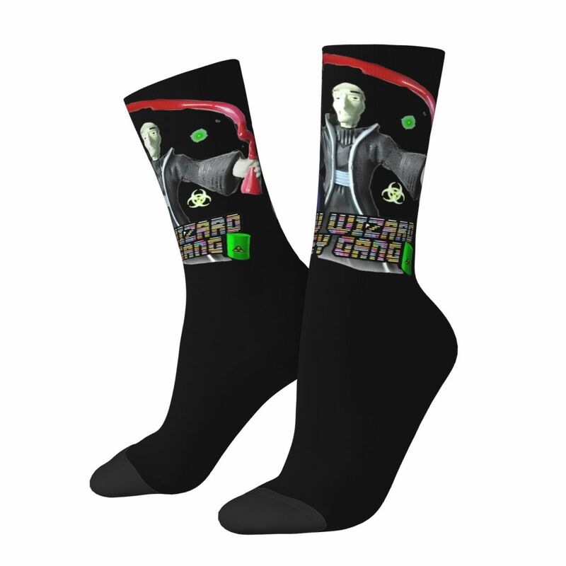 Носки в стиле ретро Shadow Wizard Money Gang, дизайнерские удобные короткие носки, всесезонные радиоактивные маги, поглощающие пот