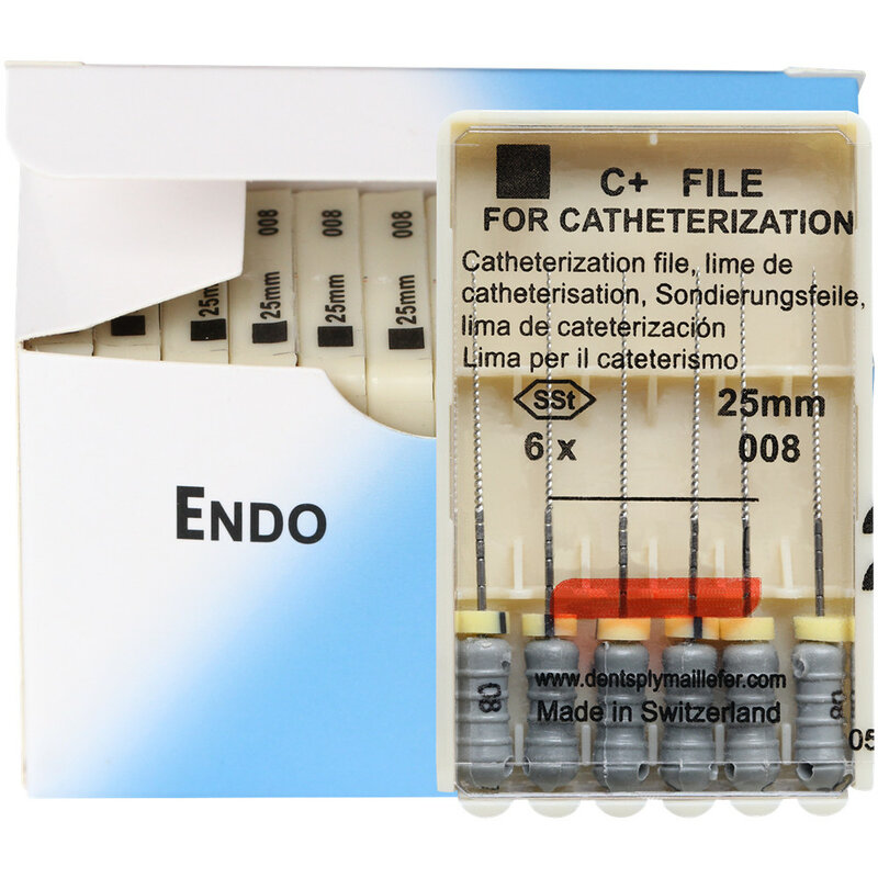 10 Packungen/Karton/31mm Dental-C-Datei für die Katheter isierung Endo-Wurzelkanal C-Dateien Hand verwenden endodon tische Zahnmedizin Labor instrument