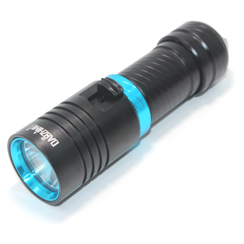 L2 Led Zaklamp Scuba Diving Light Waterdicht Onderwater Licht Camping Lanterna Zaklamp Voor 18650 26650 Batterij (Niet Inbegrepen)