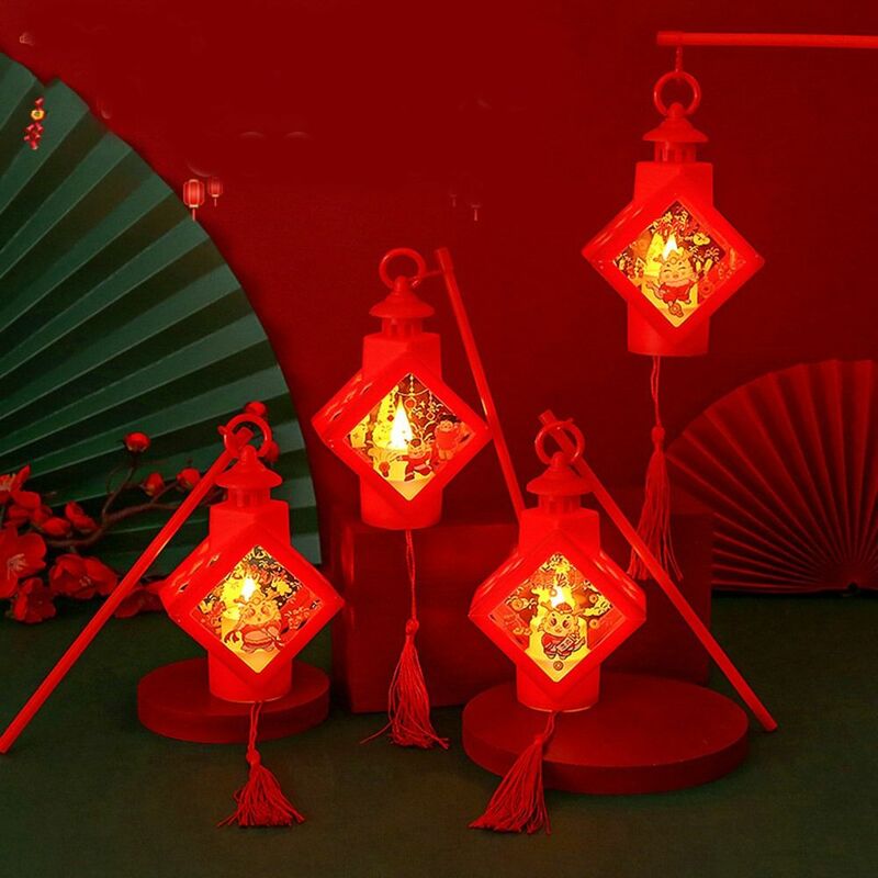 LED照明付き風見台、ハンドヘルドハンギング中国新年、春のフェスティバル