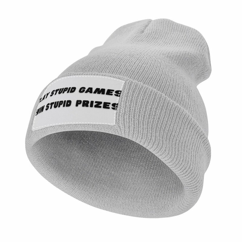 Play Stupid Games, Win Stupid Prizes. Knitted Cap fishing hat hiking hat Hat Ladies Men's