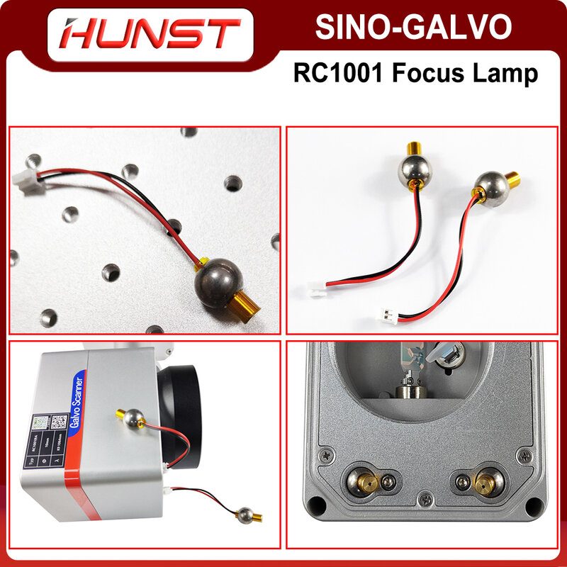 HUNST SINO-GALVO Focus Lampe Pour SG7110 RC1001 1064nm/10600nm/355nm 10mm Laser Galvanomètre Galvo Scanner Galvo Tête