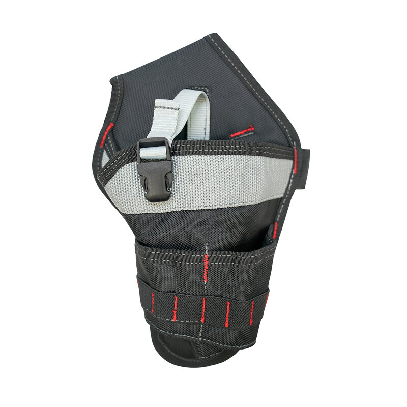 KUNN Drill Holster - Fastened Cordless Impact Pouch with Magnetic Wristband,Multi-Functional Elastic Loops and Pockets