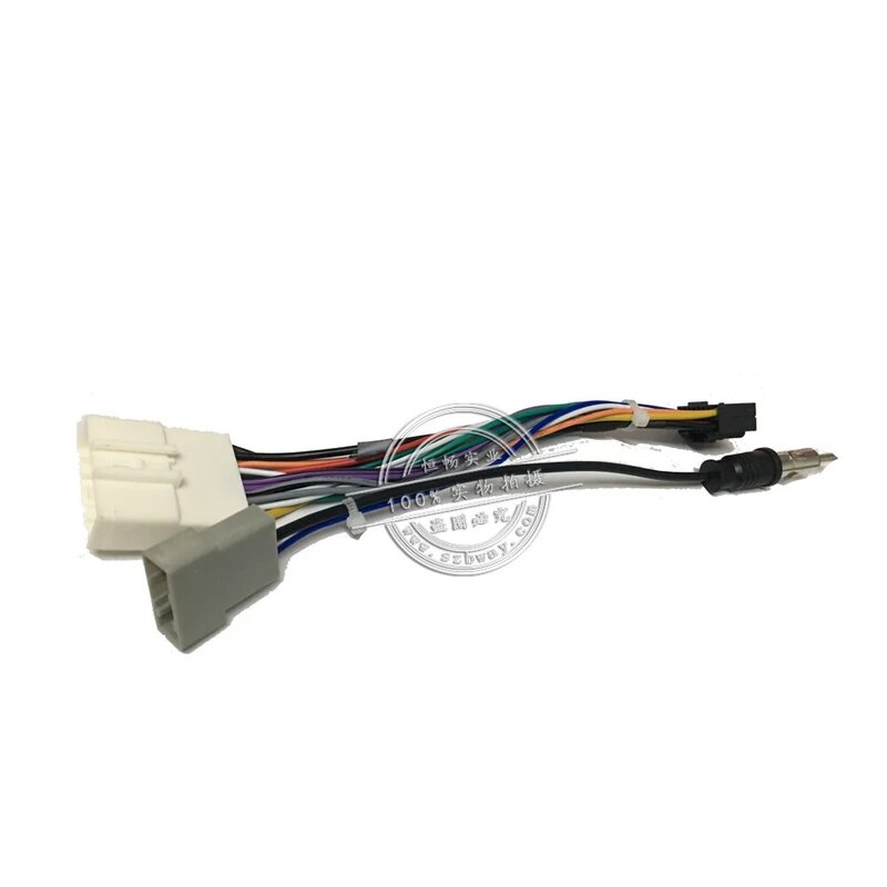 Car Stereo Female ISO Radio Plug Power Adapter Wiring Harness Special For Nissan Tiida ISO harness power cable