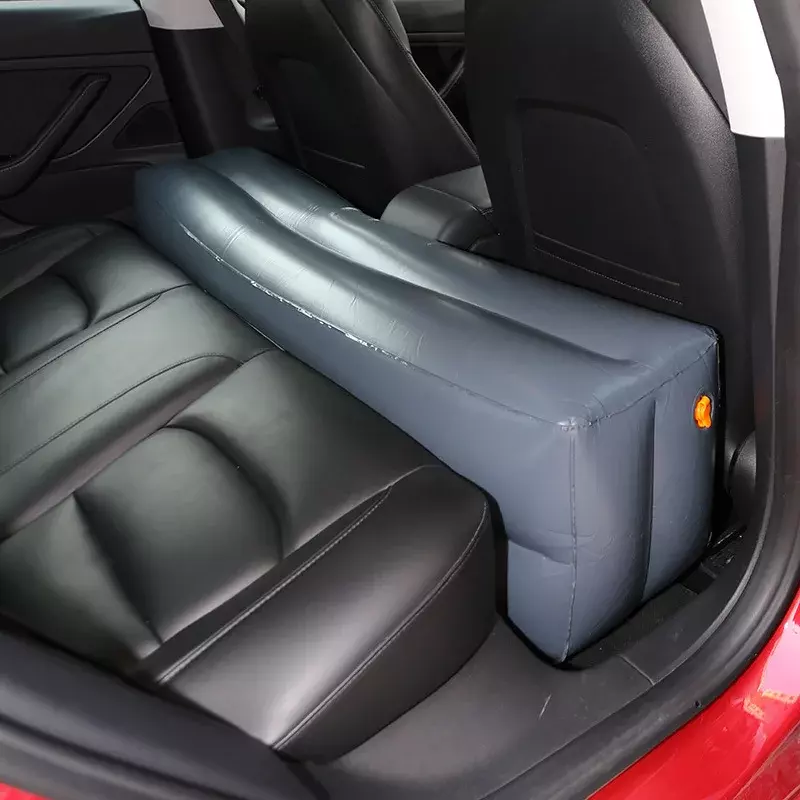 Colchón de aire Inflable para asiento trasero de coche, cama de viaje para tesla Model3/Y