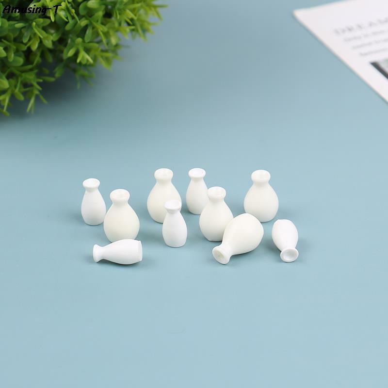 5 pezzi dollshhouse modello di vaso di simulazione in miniatura decorazioni fai da te accessori regali giocattolo