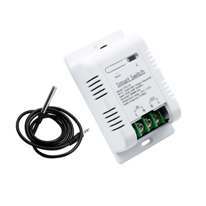 RF433 Intelligenter Thermostat Switches 16A 3000W Ausgangsunterstützung für Zuhause