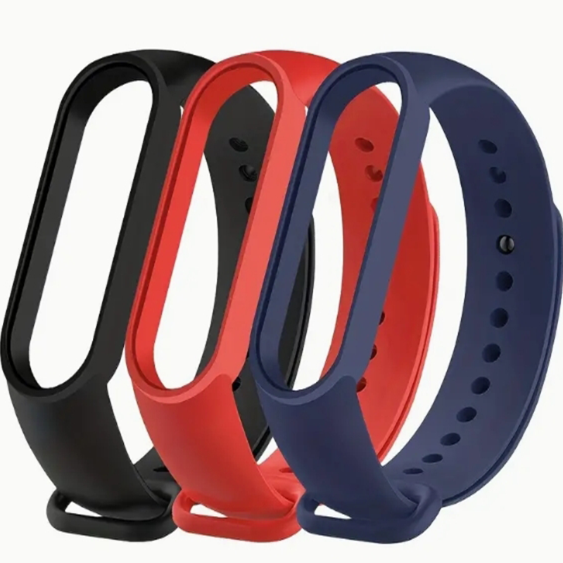 Cinturino per orologio per Xiaomi Mi Band 7 6 5 4 3 cinturino cinturino in Silicone cinturini da polso MiBand 3/4 band5 band6 accessori per Smartwatch