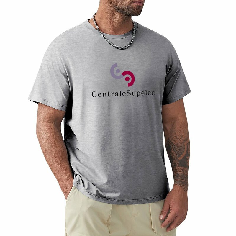 Camiseta Centrale Supelec para hombres, camisetas gráficas para fanáticos de los deportes de anime