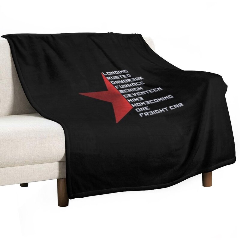 Code Comply of Winter Soldier Throw Blanket, couvertures, mercredi