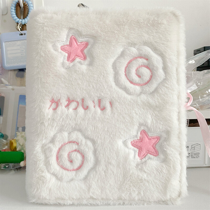 A5 Plush Starfish Board Sleeve Binder Card Book Aesthetic Photocard Collection Home Storage supplies